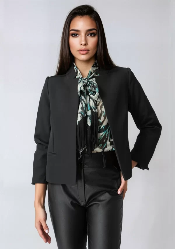 Σακάκι Μπολερό Muffin Μαύρο